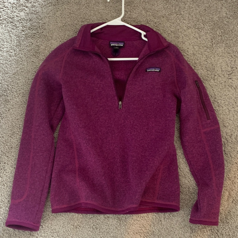 PATAGONIA Womens half zip better sweater